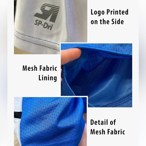 Nike Men XXL Red Athletic Basketball Shorts Mesh Mid Rise Pull On - Picture 3 of 10